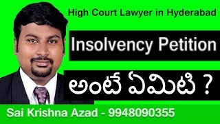 Provincial Insolvency Act 1920  Acts of Insolvency amp Petition  Lecture 25 [upl. by Ailime]