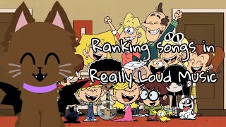 Ranking Songs From “Really Loud Music”  The Loud House [upl. by Tchao]