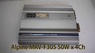 Alpine MRVF305 V12 Car Amplifier [upl. by Ahsaz]