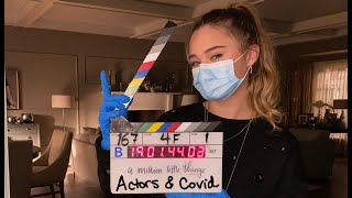 BTS of Filming a TV Show in a Pandemic  Lizzy Greene [upl. by Ahsilra]