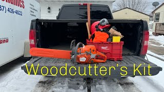 What’s in my woodcutter’sfirewood cutting kit [upl. by Saw]