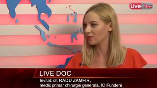 Livedoc despre cancerele digestive cu dr Radu Zamfir [upl. by Ahsilrak630]