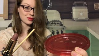 ASMR 50s THEMED Makeup Consultation RP  Finding Your PERFECT Lipstick Shade [upl. by Isacco]