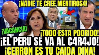 REVENTARON CESAR CAMPOS Y MARIO SALDAÑA BARREN CON DINA Y SU PREMIER POR ESC4NDALOS Y CUMBRE APEC [upl. by Elocn]