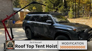 Install and remove a Roof Top Tent by yourself [upl. by Teyut880]