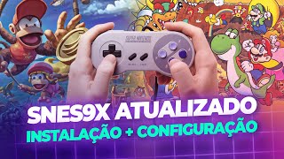 SNES9X Melhor emulador de SNES  Instalação  Configuração Completa [upl. by Elaina]