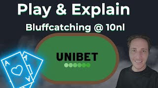 10nl Live Play Review  Bluffcatching at the microstakes [upl. by Coyle]