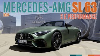 2024 MercedesAMG SL 63 S E PERFORMANCE Roadster [upl. by Kciderf]