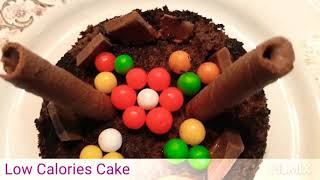 Low Calories Chocolate cake  Chocolate Day cake recipe  Valentine week 💕💖💗 [upl. by Andee673]