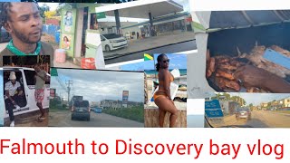 Falmouth to Discovery bay VLOG travel with me [upl. by Onairotciv]