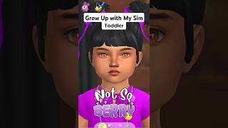 💜Grow Up with My Sim💜Not So Berry Plum thesims4 createasim eapartner ts4 [upl. by Nnaeoj]