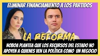 envívo LA REFORMA DE NOBOA LA VOZ DEL PUEBLO [upl. by Nodanrb622]