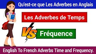 Les Adverbes Anglais du Temps et Fréquence English To French Adverbs Time and Frequency [upl. by Cichocki]