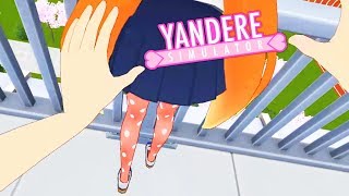 ELIMINATING OSANA IN FIRST PERSON  Yandere Simulator [upl. by Attenhoj]