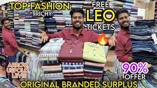 திருச்சியை கலக்கும் Premium Branded Surplus Showroom Top Fashion  VlogThamila [upl. by Orian]