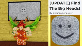 Tutorial How To Get Static Bighead in Find The Big Heads by etangamermaster [upl. by Solim]