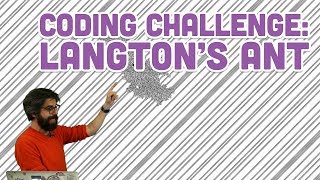 Coding Challenge 89 Langtons Ant [upl. by Eniksre]