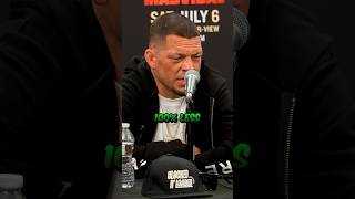 🤣 NATE DIAZ ADMITS FIGHT DAYS ARE WAY LESS SCARY WHEN HIS BROTHER NICK DIAZ ISN’T THERE [upl. by Riatsala114]