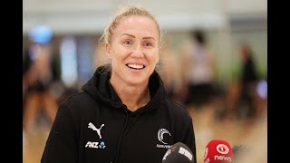 Silver Ferns Training Camp  Laura Langman [upl. by Croteau748]