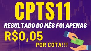 CPTS11 entenda como está a carteira desse FUNDO IMOBILIÁRIO de crédito [upl. by Nolahp]