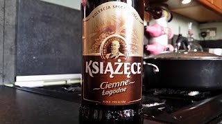 Tyskie Książęce Ciemne Łagodne  Polish Beer Review [upl. by Notaek]