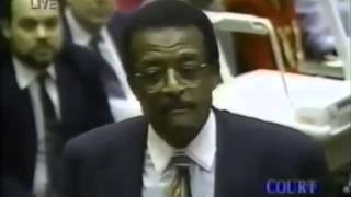 OJ Simpson Trial Johnnie Cochran Closing Argument Part 8 [upl. by Bromley]