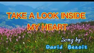 Take a Look Inside my Heart David Benoit with lyrics [upl. by Mcgray]