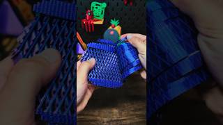 3D printed FlexiSqueeze Waffle Fidget Doodad 3dprinting [upl. by Adriene]