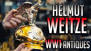 Weitze’s WW1 RARE antiques Helmets and Swords in Hamburg Interview part 2 [upl. by Schaper750]