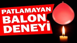 Patlamayan Balon Deneyi [upl. by Ailama]