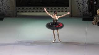 061018 Julia Lukianenko debut Swan Lake Act II Odile variation coda [upl. by Durwood]