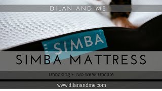 Simba Mattress  Unboxing  2 Week Update [upl. by Aratehs]