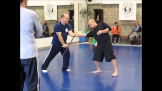 Integrated Eskrima  Wrist Torque Disarm to Outside Gate  GM Mark V Wiley  Tambuli Media [upl. by Assiluy]