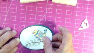 Stampin Up Fun With Feathery Friends [upl. by Yraunaj]