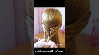 Easy braid hacks 😱 hairstyles hairtutorial [upl. by Hibbitts740]