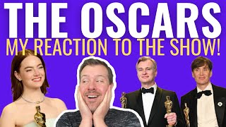 Oscars Reaction Video 2024 [upl. by Kciredes]