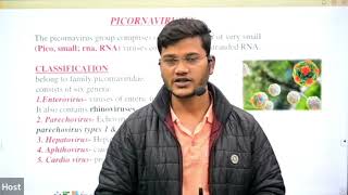 Picornaviruses in Hindi II By Sanjay Sir [upl. by Oderfla]