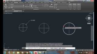 AutoCAD I 1809 Adding Center Dashes and Centerlines [upl. by Eimile526]