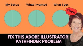 Illustrator Pathfinder Divide Bug A Quick Fix for an Intermittent problem [upl. by Cherrita]