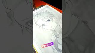 way to draw in anime facedrawing viral trending [upl. by Modeerf]