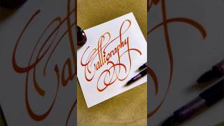 Calligraphy  Handwriting  Cursive Writing  Lettering  Calligraphy tools and Ink [upl. by Aisatsan]