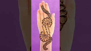 Blade Mehndi Design mehndi newdesign newstylish [upl. by Henriha354]