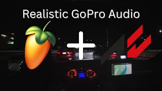 how to make music sound like its coming from car speakers GoPro Audio Realistic Assetto Corsa [upl. by Issej]