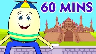 Humpty Dumpty  Nursery Rhymes  60 Minutes Compilation from Nellie amp Ned [upl. by Imoyn]