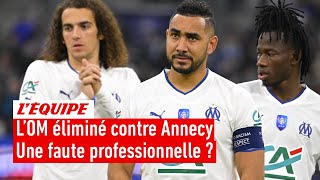 LOM éliminé par Annecy en Coupe de France  Une faute professionnelle [upl. by Attenborough]