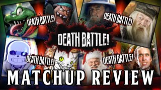 Reacting To YOUR Favorite DEATH BATTLE Ideas  VS Matchup Review [upl. by Izogn]