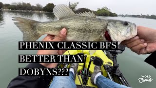 NEW Phenix Classic BFS Rod on the water Review Kayak BFS Fishing Santa Fe Dam LIMITS [upl. by Celie406]