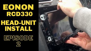 VW new Headunit Install  Eonon Q53Pro 9  RCD330  How to guide  part 2 [upl. by Giulio]