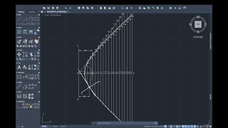 Draw Hyperbola using AutoCAD  General  Eccentricity Method  Engineering Graphics [upl. by Cassell]