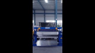 welded mesh machine machine weldedmeshmachine wiremeshmachine shorts meshwelder youtube [upl. by Alodie]